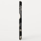 Coques Case-Mate iPhone Dragon japonais noir et or (Dos/Gauche)