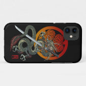 Coques Case-Mate iPhone Dragon katana aoi 2 (Dos (Horizontal))