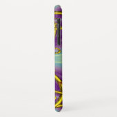 Coques Case-Mate iPhone DRAGON LOVE, GOLD CELTIC KNOS DRAGONS, Violet (Dos/Gauche)