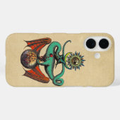 Coques Case-Mate iPhone Dragon Médiéval Rouleau Scroll (Verso (horizontal))
