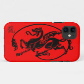 Coques Case-Mate iPhone Dragon mythique, Année du Dragon Design (Dos (Horizontal))