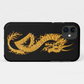 Coques Case-Mate iPhone Dragon oriental d'or 02 (Dos (Horizontal))