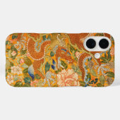 Coques Case-Mate iPhone DRAGON PARMI LES PÉONIES, FLEURS, Floral FEUILLE V (Verso (horizontal))