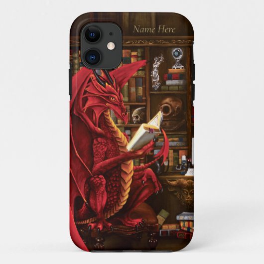 Coques Case-Mate iPhone Dragon Podcast Library (Dos)