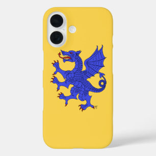 Coques iPhone 16 Dragon Rampant Azure
