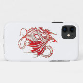 Coques Case-Mate iPhone Dragon rouge (Dos (Horizontal))