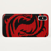 Coques Case-Mate iPhone Dragon rouge (Dos (Horizontal))