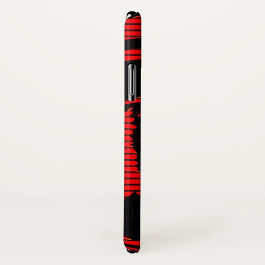 Coques Case-Mate iPhone Dragon rouge (Dos/Droite)