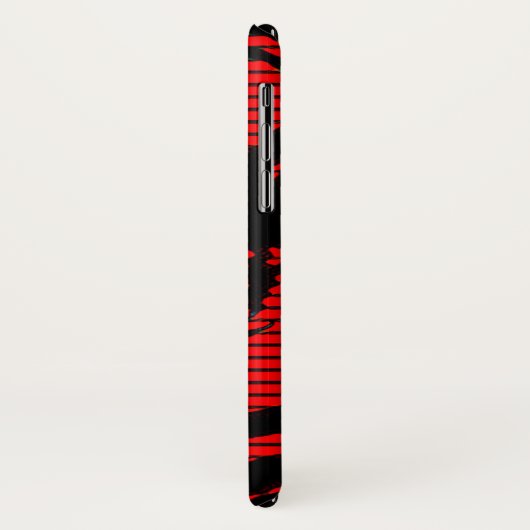 Coques Case-Mate iPhone Dragon rouge (Dos/Gauche)