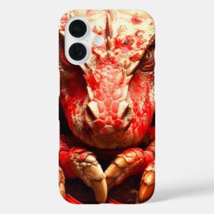 Coques iPhone 16 Dragon rouge