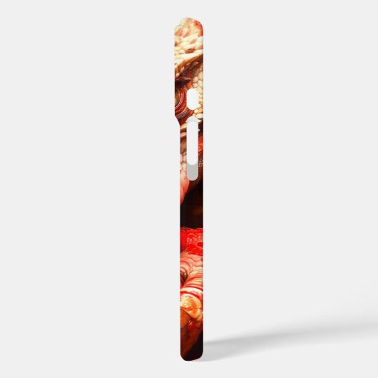 Coques Case-Mate iPhone Dragon rouge (Verso / Gauche)