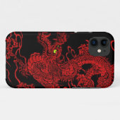 Coques Case-Mate iPhone Dragon rouge (Dos (Horizontal))