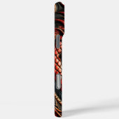 Coques Case-Mate iPhone Dragon rouge audacieux (Verso / Droite)