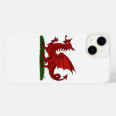 Coques Case-Mate iPhone Dragon rouge du Pays de Galles (Verso (horizontal))