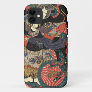 Etui iPhone Case-Mate Dragon rouge japonais vintage
