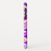 Coques Case-Mate iPhone "Dragon Scales" - violet. rose chaud et pêche (Dos/Gauche)