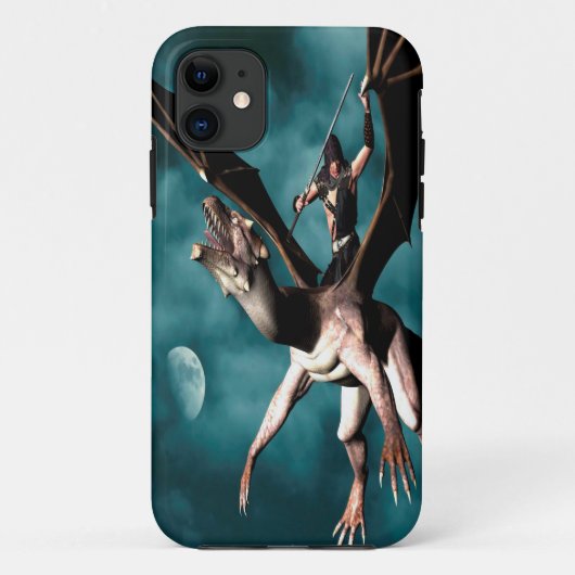 Coques Case-Mate iPhone Dragon Sky Warrior (Dos)