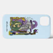 Coques Case-Mate iPhone Dragon Sorcier Celtique Fantastique Violet (Verso (horizontal))