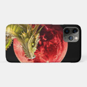 Coques Case-Mate iPhone Dragon sur Bloody Moon (Dos (Horizontal))