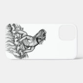Coques Case-Mate iPhone Dragon sur le rocher (Verso (horizontal))