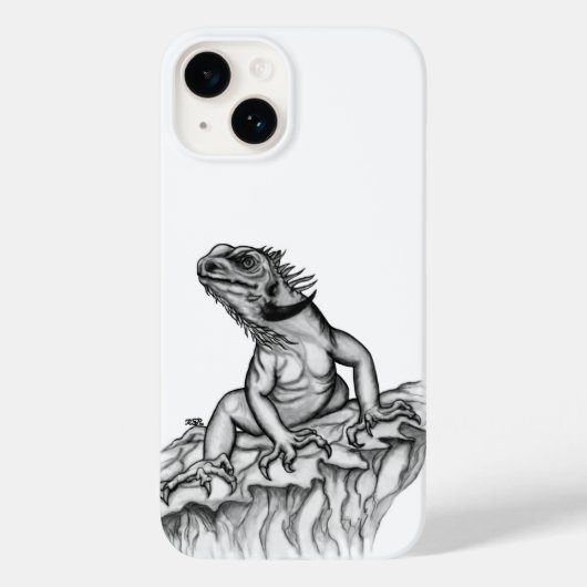 Coques Case-Mate iPhone Dragon sur le rocher (Verso)