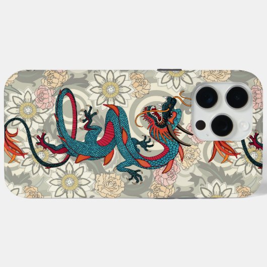 Coques Case-Mate iPhone dragon tattoo light (Verso (horizontal))