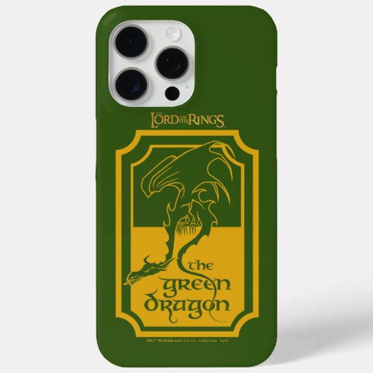 COQUES Case-Mate iPhone DRAGON VERT™ (Verso)