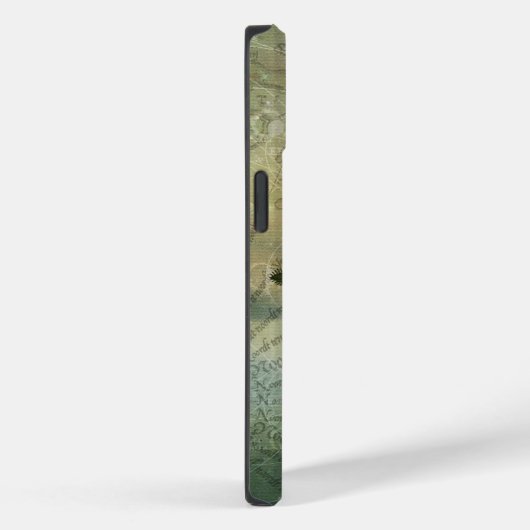 Coques Case-Mate iPhone Dragon volant vert personnalisé (Verso / Droite)