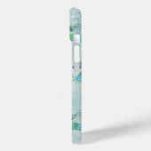 Coques Case-Mate iPhone Dragonflies Boho en bleu (Verso / Gauche)
