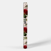 Coques Case-Mate iPhone Dragonflies de crème et Monogramme Rose (Verso / Droite)