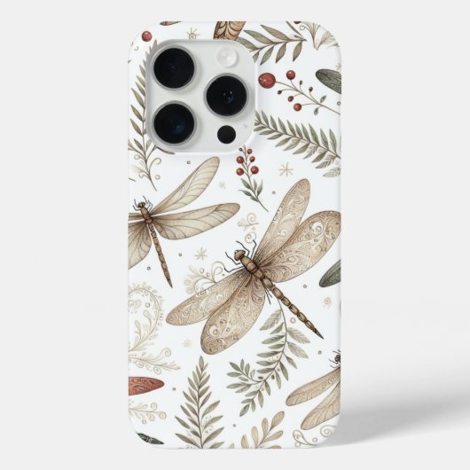Coques Case-Mate iPhone Dragonflies de l'Esprit de Vacances (Verso)