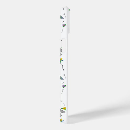 Coques Case-Mate iPhone Dragonflies Whimsical et Dandelions main tiré (Verso / Droite)