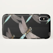 Coques Case-Mate iPhone Dragonfly Air Force sur Black (Dos (Horizontal))