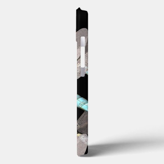 Coques Case-Mate iPhone Dragonfly Air Force sur Black Design (Verso / Gauche)