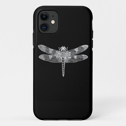 Coques Case-Mate iPhone Dragonfly (blanc) (Dos)