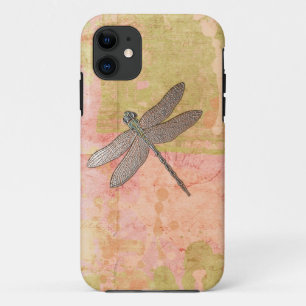Coque Case-Mate Pour iPhone Dragonfly d'impressions roses