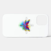Coques Case-Mate iPhone Dragonfly en arc-en-ciel (Verso (horizontal))