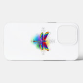 Coques Case-Mate iPhone Dragonfly en arc-en-ciel (Verso (horizontal))