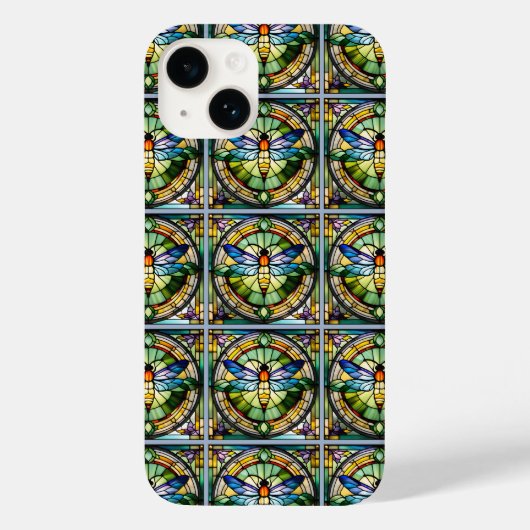 Coques Case-Mate iPhone Dragonfly en verre (Verso)