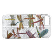 Coques Case-Mate iPhone Dragonfly Print 4 (Dos (Horizontal))