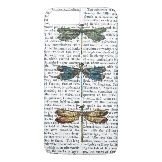 Coques Case-Mate iPhone Dragonlies Imprimer 2 (Dos)