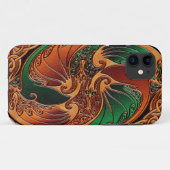 Coques Case-Mate iPhone Dragons celtiques (Dos (Horizontal))