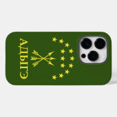 Coques Case-Mate iPhone Drapeau Adiga Design Pour Cerkess Circassien - Adi (Verso (horizontal))
