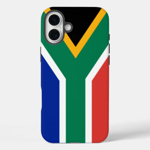 Coques iPhone 16 Plus Drapeau Afrique du Sud