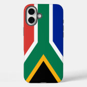 Coques Case-Mate iPhone Drapeau Afrique du Sud (Verso)