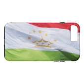 Coques Case-Mate iPhone Drapeau agitant du Tadjikistan (Dos (Horizontal))