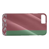Coques Case-Mate iPhone Drapeau agitant le Belarus - (Dos (Horizontal))