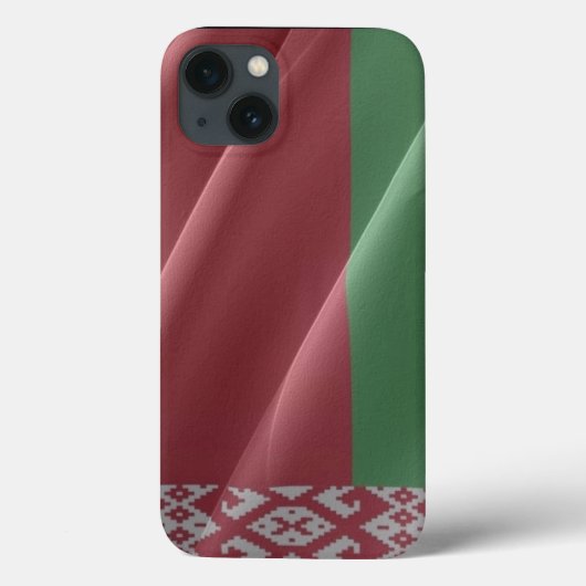 Coques Case-Mate iPhone Drapeau agitant le Belarus - (Verso)
