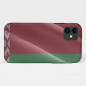 Coques Case-Mate iPhone Drapeau agitant le Belarus - (Dos (Horizontal))