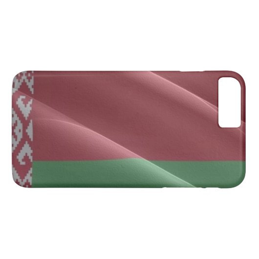 Coques Case-Mate iPhone Drapeau agitant le Belarus - (Dos (Horizontal))
